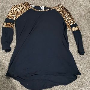 Now and Forever leopard shirt